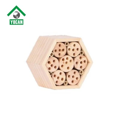 Maison à insectes en bois pour abeilles